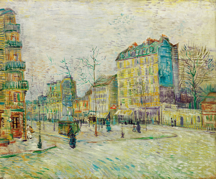  文森特·威廉·梵高  Vincent Willen Van Gogh ——克里希大道 (March 1887 - April 1887)